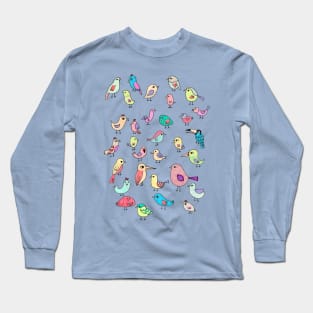 Bird Parade Long Sleeve T-Shirt